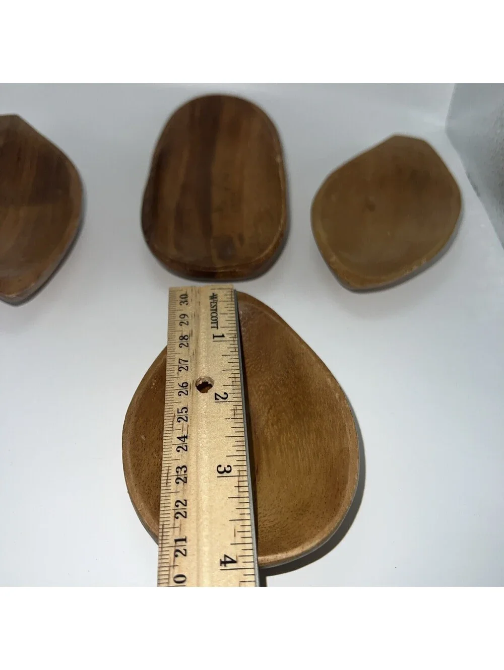 Set Of 4 Small Wood Bowls Made In Philippine’s